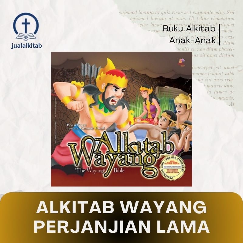 Alkitab Wayang Perjanjian Lama - Buku Alkitab untuk Anak