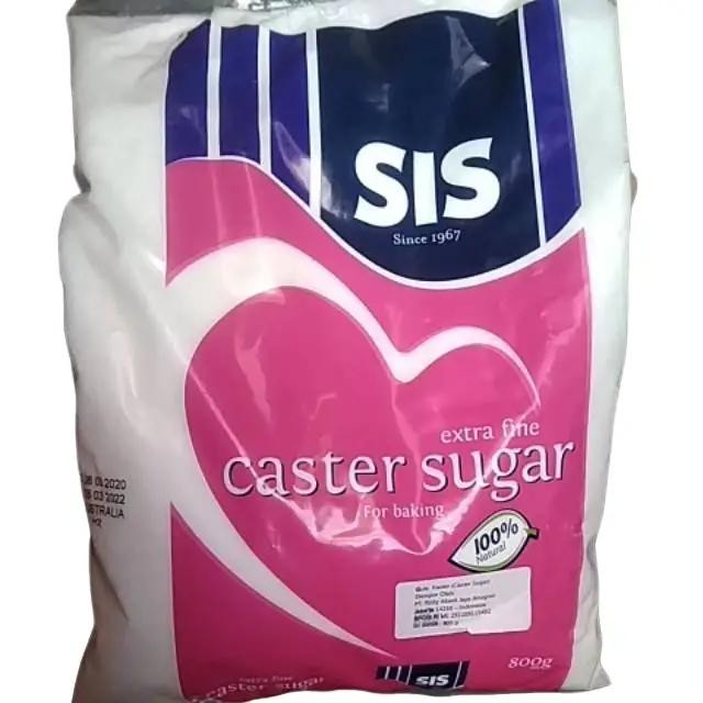 

Stok Baru SIS Extra Fine Caster Sugar For Baking 100% Natural 800gr Gula Bubuk Halus Bahan kue