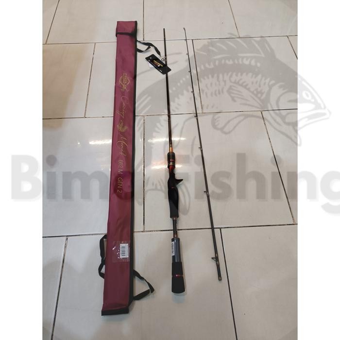 Joran Relix Nusantara Cacing Merah 662 Gen 2 Spining & BC