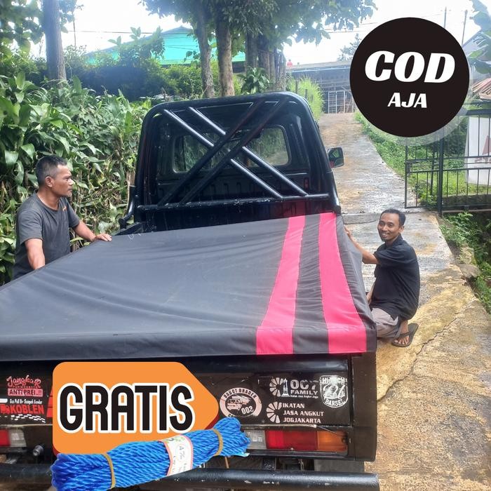 Terpal Bak Mobil Pick Up Mitsubishi T120Ss