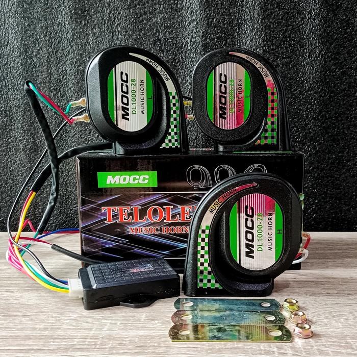 Ready Klakson Telolet 6in1 Klakson Keong Telolet Triple 6 Suara Universal Mobil Motor klakson motor