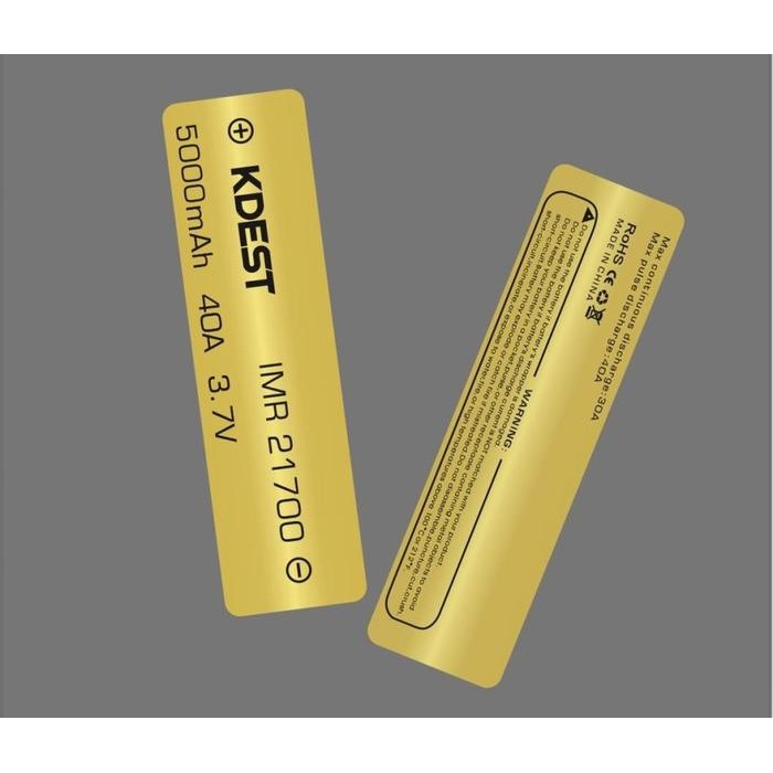 NEW KDEST 21700 BATTERY 40A 5000mAh