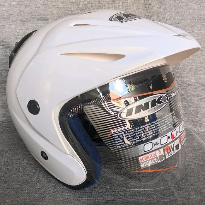 OJ Helm INK Biasa CX 22 Original 100% SNI Motor Motorcycle Visor
