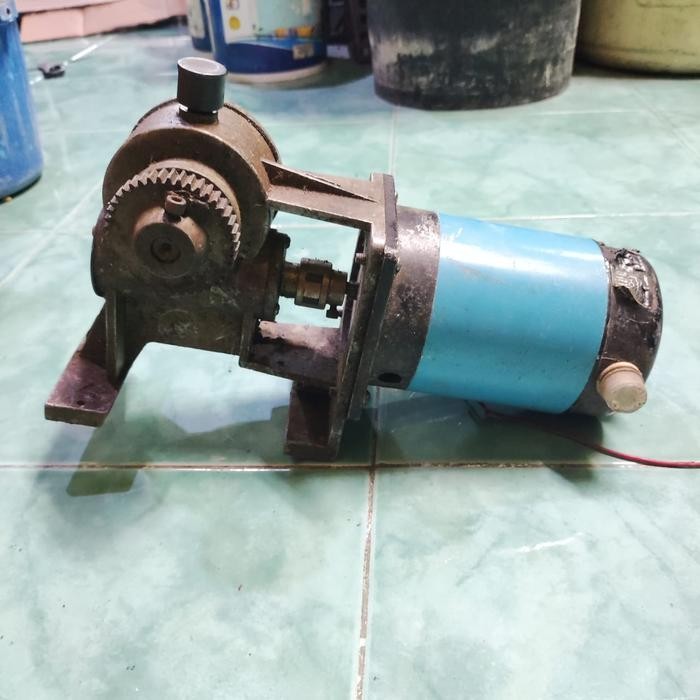 DINAMO GEARBOX MOTOR LISTRIK 220VDC 50W HIGH TORSI GEAR MOTOR