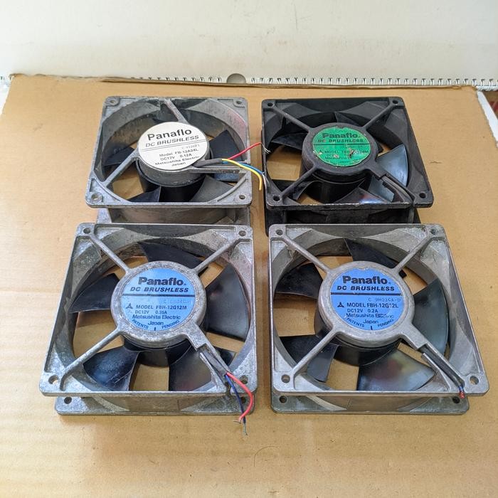 MATSHSHITA  FAN DC BRUSHLESS 12V DC HIGH SPEED ALUMINIUM BALL BEARING