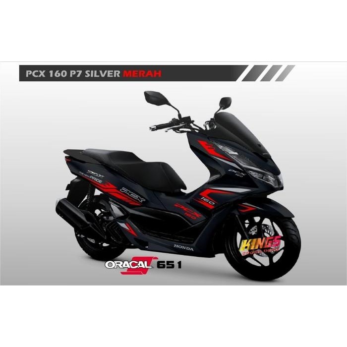 Cutting Sticker Decal Cutting Stripping Honda New Pcx160 Pcx 160