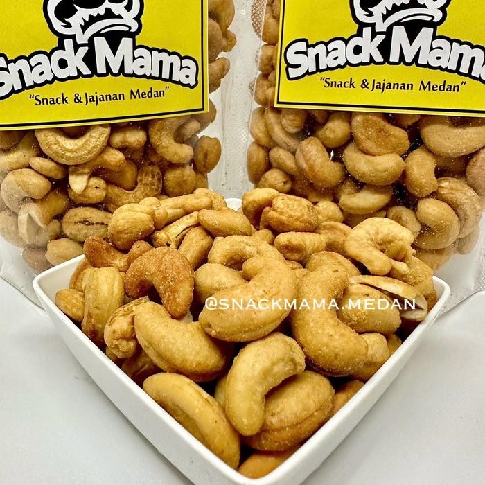 

KACANG MEDE OVEN GRADE SUPER / KACANG MONYET BAWANG 250GR SNACKMAMA