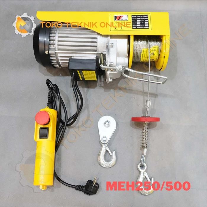 KATROL ELEKTRIK / MINI ELECTRIC HOIST 250/500 KG WILLFRED