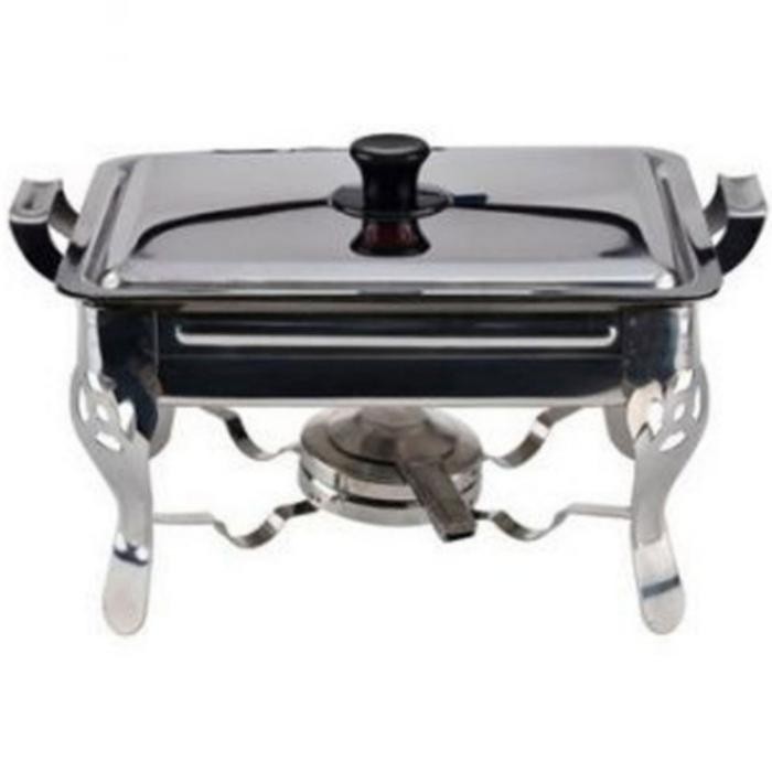 Texania Pan With Stove / Wadah Prasmanan Alat Saji Stainless Steel