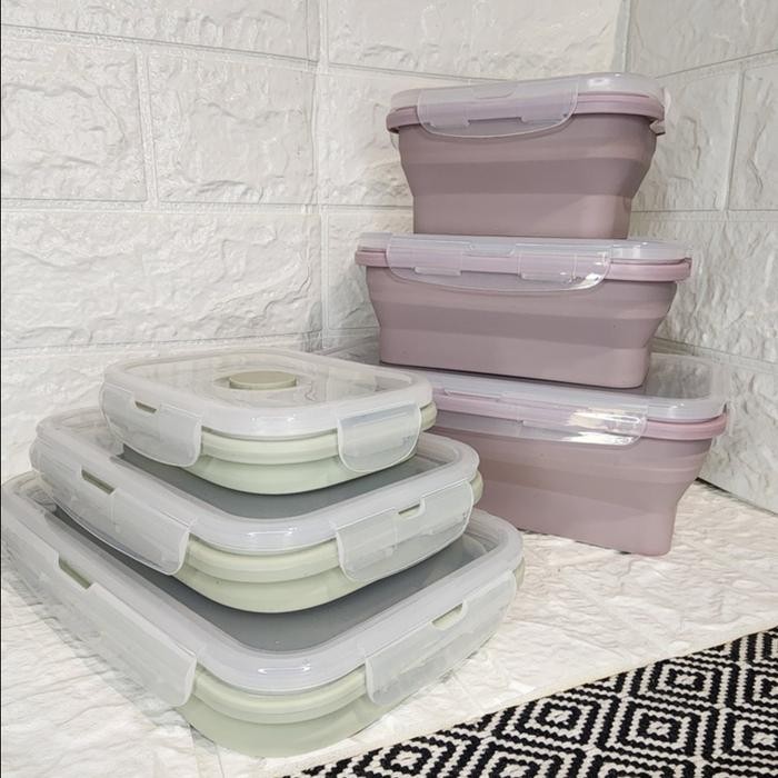 Terlaris Foldable Lunch Box - Aka'al