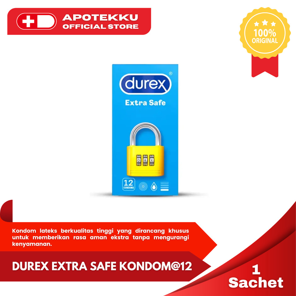 DUREX EXTRA SAFE KONDOM@12