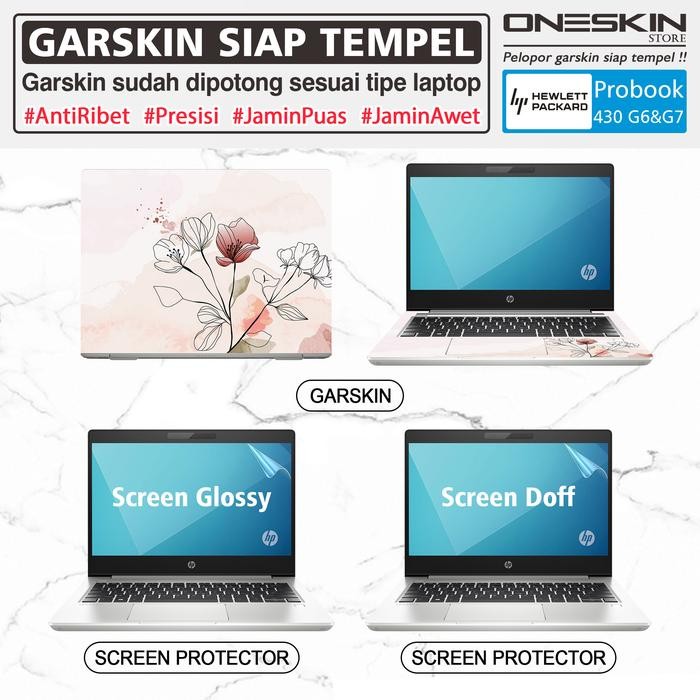 Garskin Sticker Laptop Keyboard Screen Protector HP ProBook 430 G6 G7