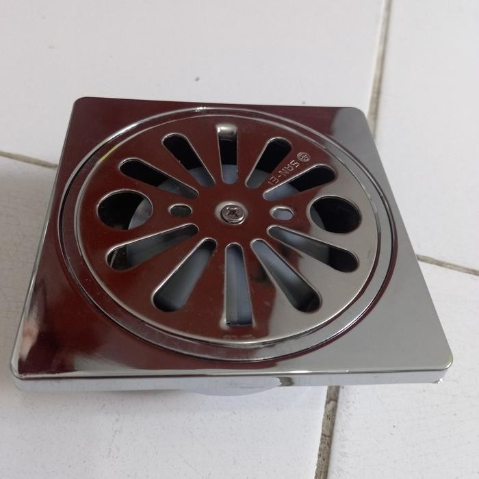 Grosir San Ei Hn508P Original Floor Drain Persegi Kamar Mandi Hn-508P Terlariss 