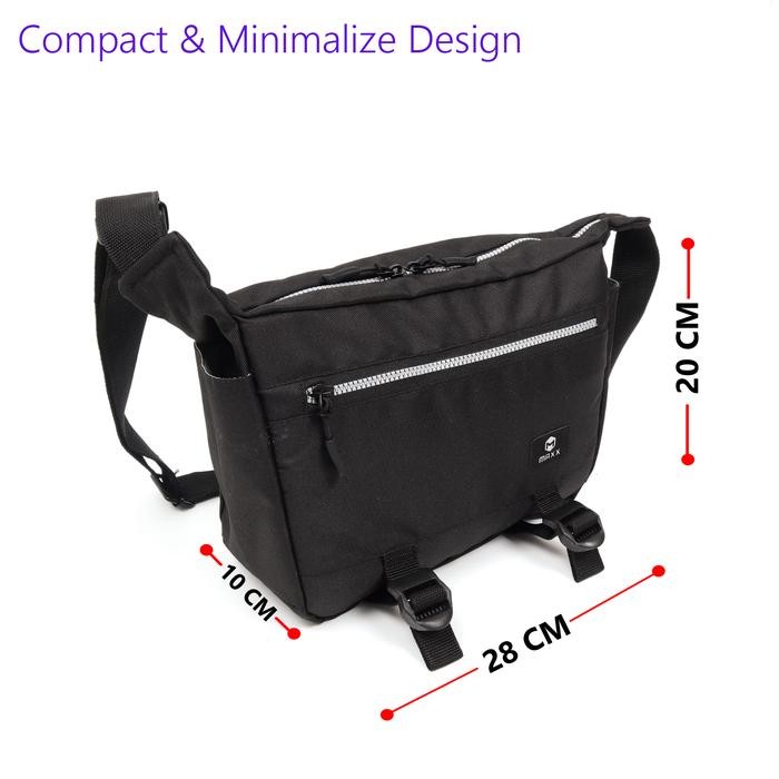 Max Tas Kamera Dslr & Mirrorless Mx600 - Model Selempang Crumpler Mini