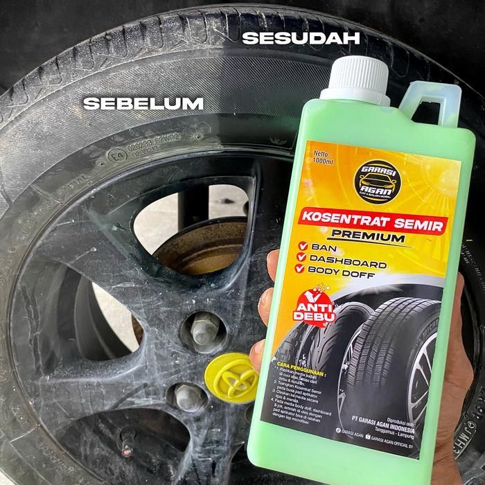 4jg2- 5 Liter Konsentrat Semir Dashboar / Semir Body Doff Car Semir Karet, Semir Ban Motor