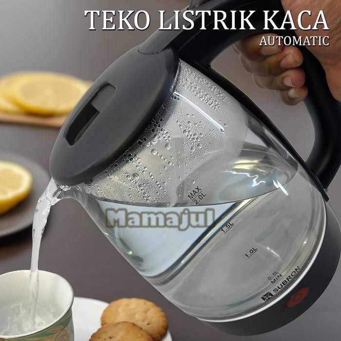 Teko Listrik 2 Liter Electric Kettle - Termos Pemanas Air Praktis