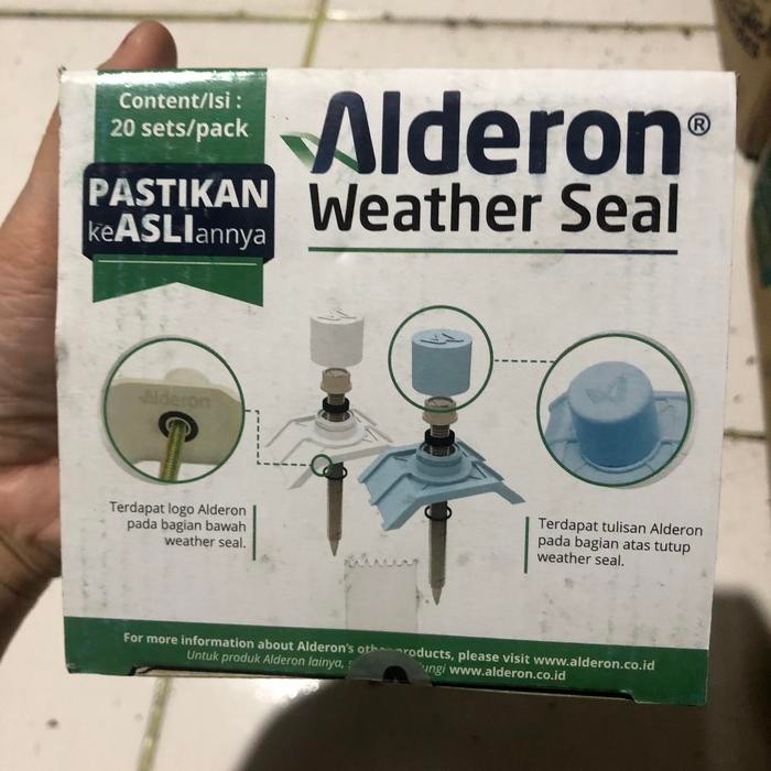 New New Baut Alderon 830 Weather Seal - Ukuran 7 cm lengkap dengan tutupan