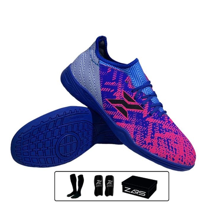 Zars Sepatu Futsal Nova Strike Fg Pink Blue Original Sepatu Futsal Sepatu Futsal Sepatu Futsal