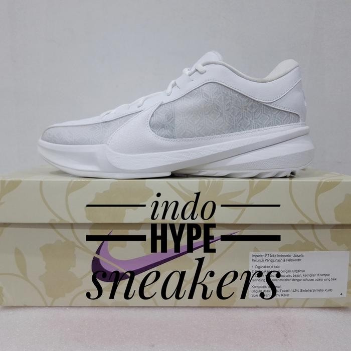 Nike Zoom Freak 5 EP TRIPLE WHITE (XDR)