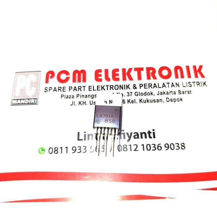 IC LA 78141 original LA78141 biasa