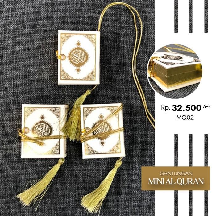 egk6- Mini Al Quran Gantungan Hiasan Aksesoris Mobil Kaligrafi Turki