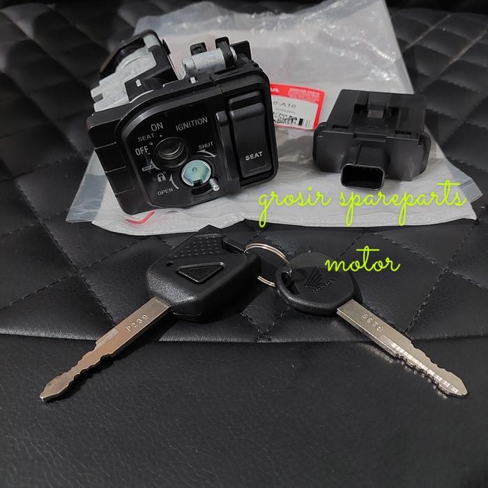 Bagus Kunci Kontak Set Honda Scoopy Fi Injeksi 2016 Remot Terlariss 