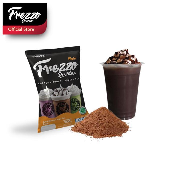 FREZZO POWDER PLAIN BUBUK MINUMAN COKLAT DARK 1 KG