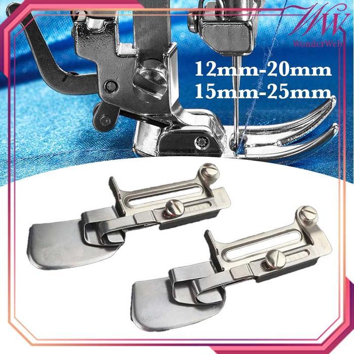 Terlaris Corong Heming Mesin Jahit Stainless Corong Kelim Mesin Jahit High Speed Corong Jahit Kelim