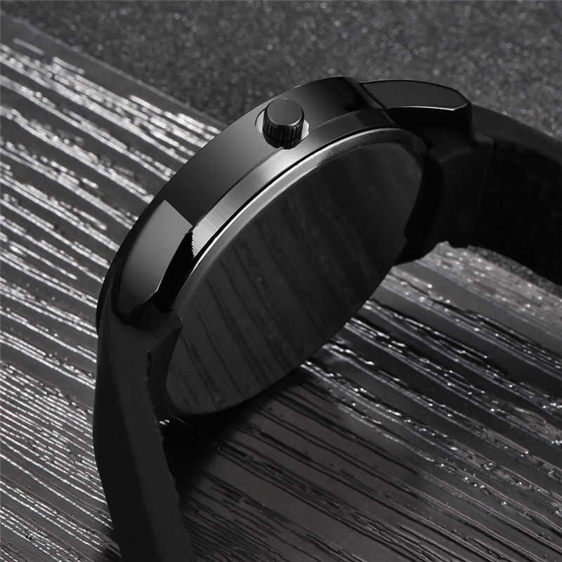 Cool Unique Designer Cheap Watches For Men Fashion Rubber Band Simple Quartz Watch Erkek Barato Saat