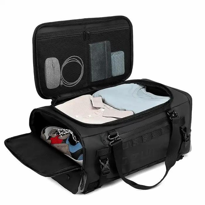 OZUKO DUFFLE BAG #9641 - TAS GYM TRAVEL OLAHRAGA TRAVEL BAG MUDIK ORIGINAL QUALITY