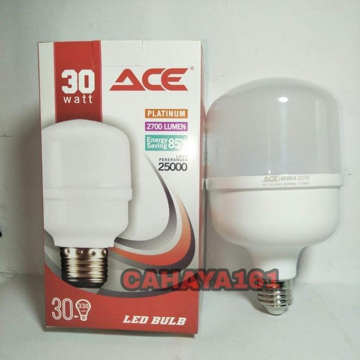NEW Lampu led kapsul ACE 30 watt putih