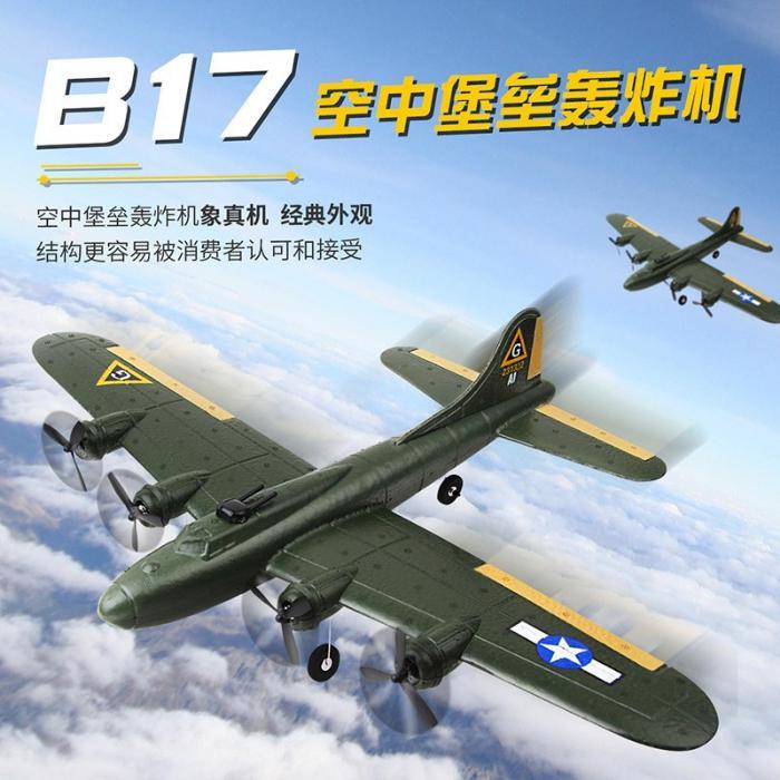 B17 Bomber Pesawat Rc Fx817 Rc Airplane Pesawat Pembom B17 Rtf 2.4Ghz