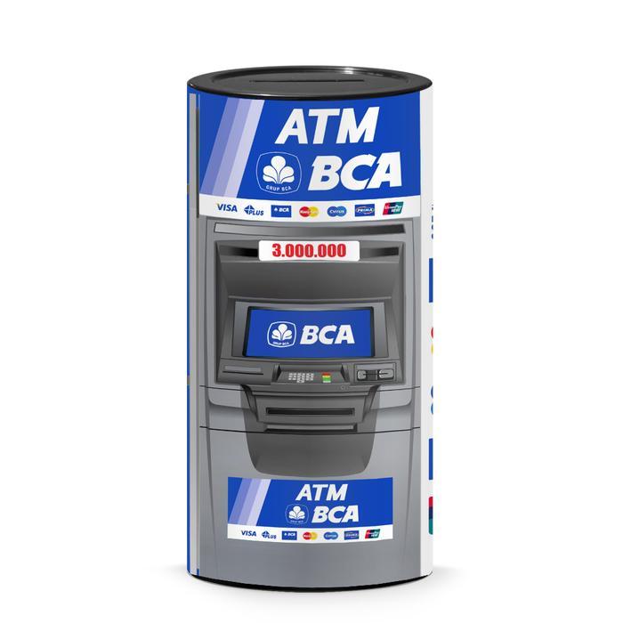 TERLARIS Celengan ATM Target 3 Juta Viral Varian Buka Tutup Permanen / Tabungan Celengan Anak /