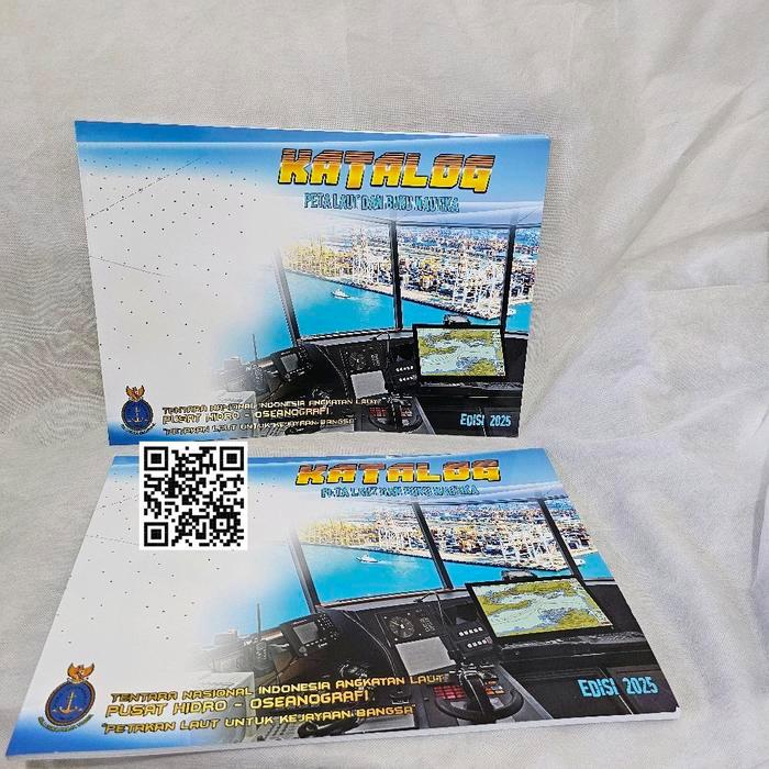 Katalog Peta Laut dan Buku Almanak Nautika / catalog peta laut terbaru 2025