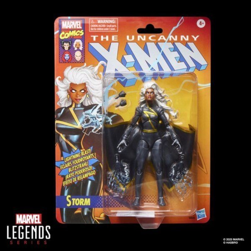 In Stock Marvel Legends Retro Cardback 6" Uncanny X-Men Storm Emma DIAMOND FORM Frost Action Figure
