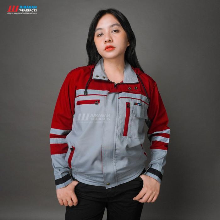 DISKON jaket tambang jaket hoodie Baju Wearpack Kerja safety seragam kerja lapangan pryek tambang