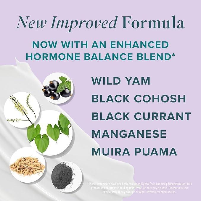 SMNutrition Estrogen Cream with Wild Yam Cream for Bioidentical Hormone Balance Menopause &