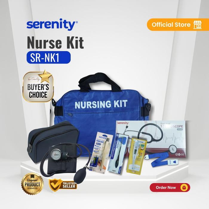 Serenity Nursing Kit SR NK1 Nursing Kit Lengkap Mahasiswa Kedokteran & Keperawatan