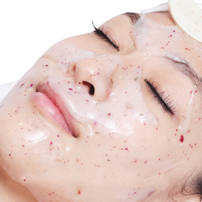 ENVISHA Facial Mask Powder Skin Care Hyaluronic Acid Rose Chamomile Jasmine Moisturizing Whitening