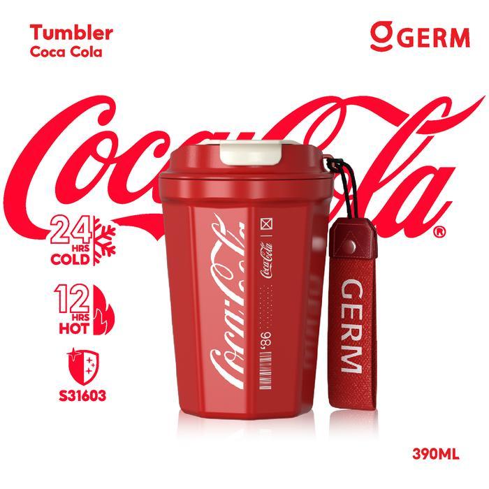 TERMURAH GERM&Coca-Cola 390ML Vacuum Termos vakum berbahan baja tahan karat S31603 berkapasitas