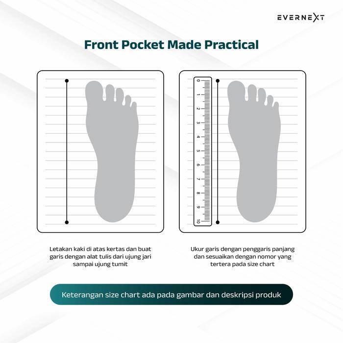 EVERNEXT - Sandal Slippers Pria Frenzy Slip On Slippers Sandal Pria Wanita Sandal Slide Evernext