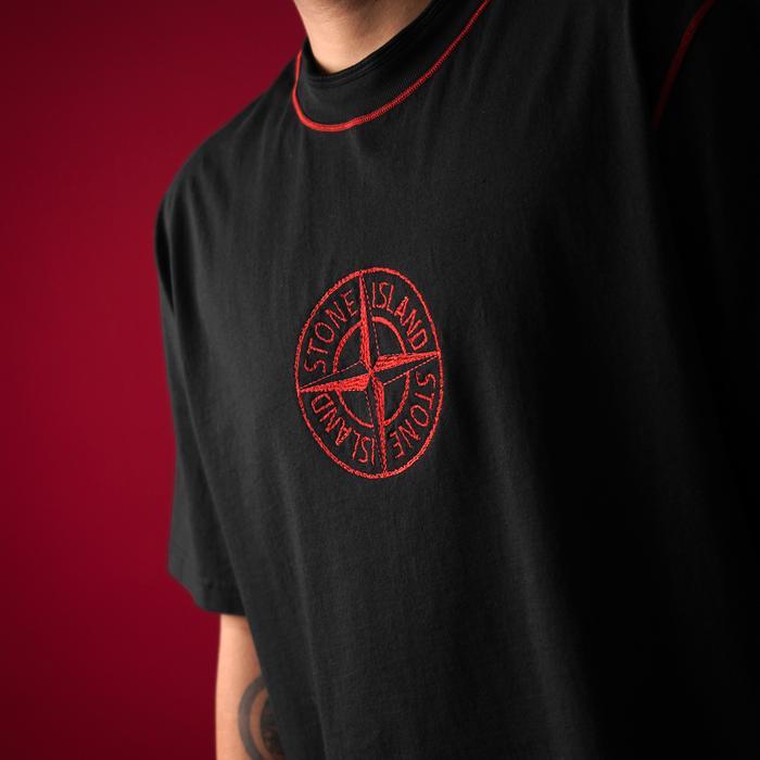 Stone Island Crewne Year Of The Snake '025 Bla Tee
