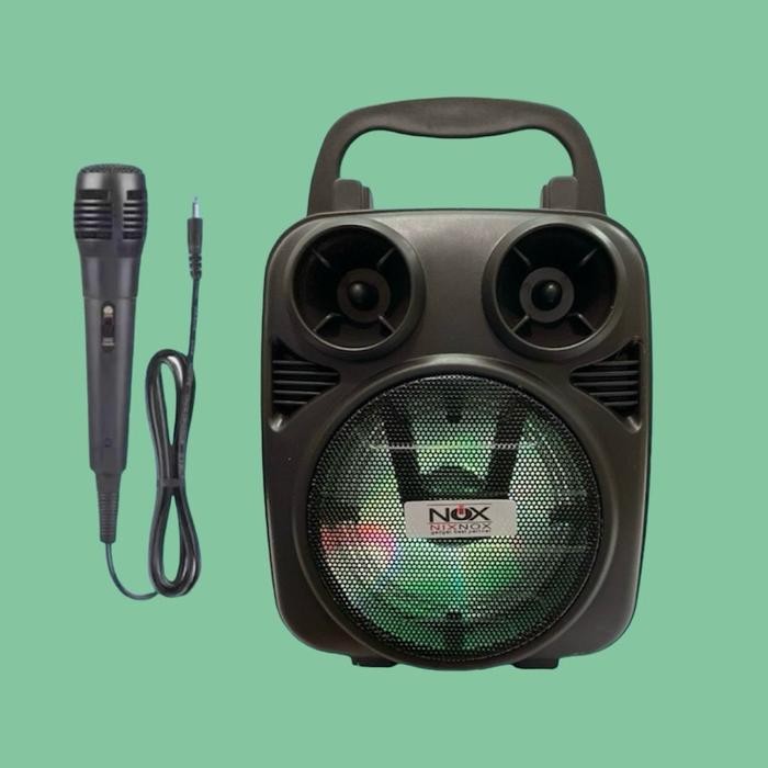 New SPEAKER BLUETOOTH MINI NIXNOX NX-131 NX-133 NX-132 Free Microphone Speaker 3inc
