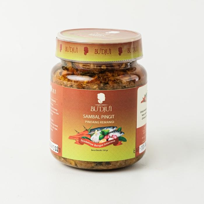 

Mamiseler45 - Sambal Instan Bu Djui Pingit Ikan Pindang Kemangi 150G - Makanan Siap Saji