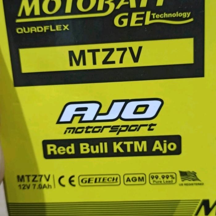 Aki Accu N Max Nmax 7 Ampere Motobatt Aki Motobatt Mtz7V N Max Nmax