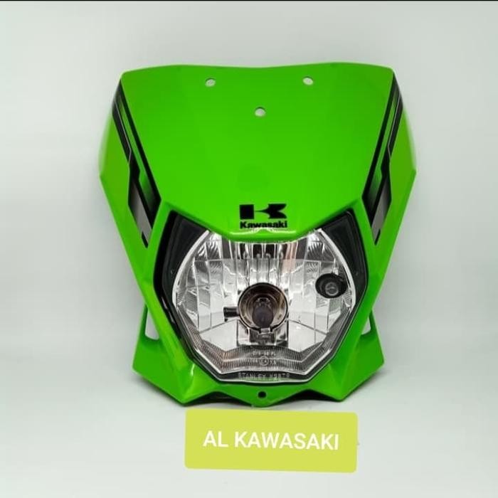 Lampu Depan Reflektor Depan Plus Batok Lampu Klx150 Bf Dtreker Bf Ori