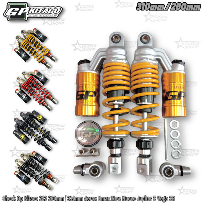 Shockbreaker Shock Tabung Gp Kitaco Aerox Nmax New Jupiter X Vega Zr