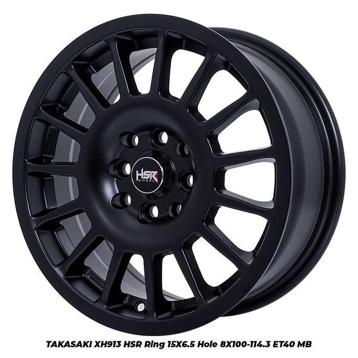 VELG MOBIL MURAH R15 HSR TAKASAKI MODEL RALLY LOCK BUAT IGNIS - SPLASH (TERBAIK) (TERBARU)