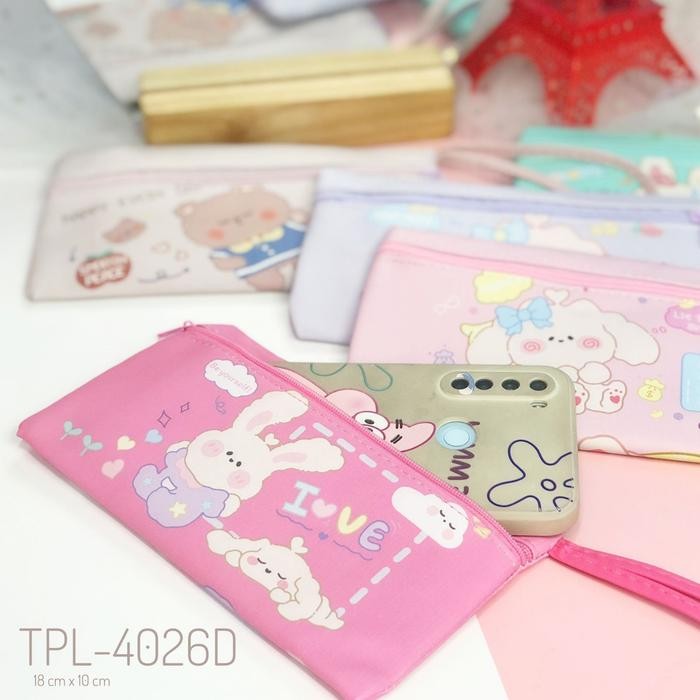 

KOTAK PENSIL KARAKTER LUCU PENCIL CASE POUCH SERBAGUNA KOSMETIK / HP