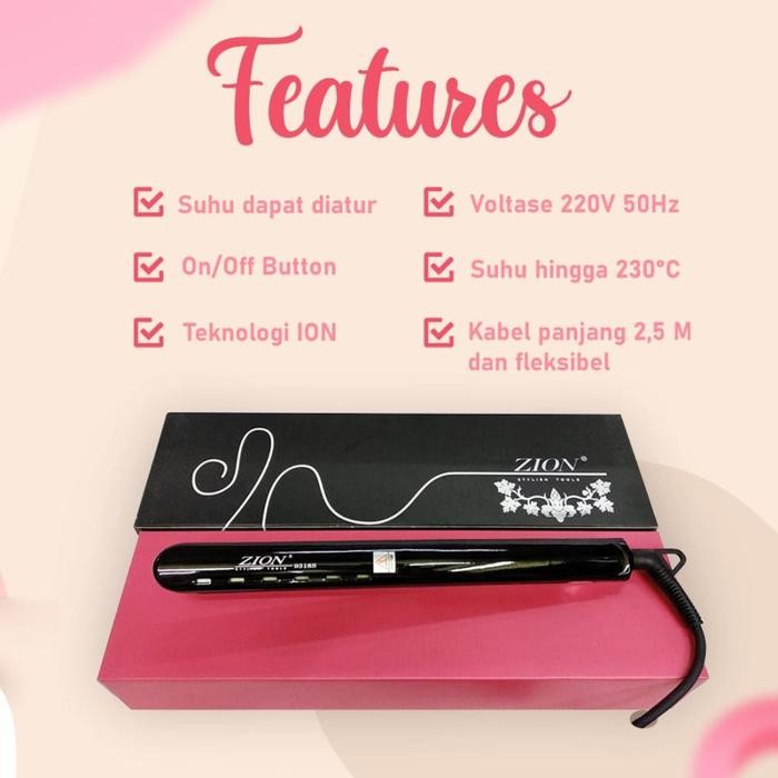 Terbaru Catok Salon Profesional Zion 9318S